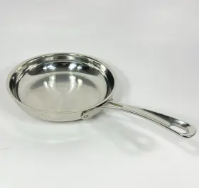 422-20 Cuisinart Open Skillet 8in Long Handle Stainless Steel Model
