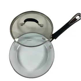 5922-20sb Cuisinart 5922-20 8 Inch Skillet Model Non-stick Stainless Steel With Lid Excellent