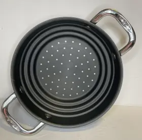 6116-20s Cuisinart Pasta Insert Or Steamer With Side Handles Fits 3 Quart Pot 6116-20