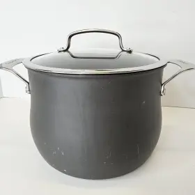 6466-22 Cuisinart 6166-22 6 Quart Stock Pot With Glass Cover #6466-22 Andonized