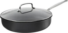 622-30dfp1 Cuisinart 12-inch Deep Fry Pan With Cover Chefs Classic Nonstick Hard Anodized Co
