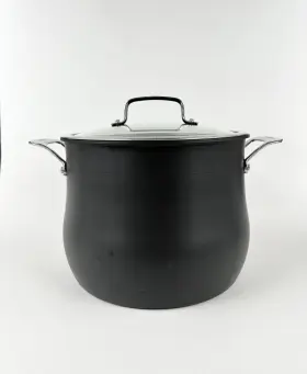 6466-26 Cuisinart 12-quart Stockpot Hard Anodized Contour Stainless Steel With Lid
