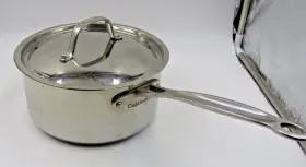 7193-20g Cuisinart Stainless Steel 3 Quart Saucepan With Lid Induction Ready