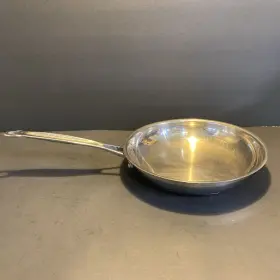 722-22 Cuisinart Chefs Classic Stainless Cookware 9 Inch Skillet Aluminum Core