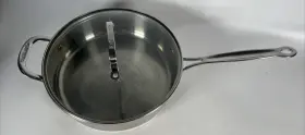 7333-24hg Cuisinart 3 Quart Saut 10 Inch Skillet Fry Pan With Lid Model #