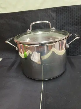 766-24g Cuisinart Stockpot 8 Quart #766-24g Stainless Steel With Lid