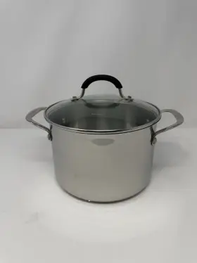 7665-22g Cuisinart 5.75 Quart Stock Pot Stainless Steel With Glass Lid