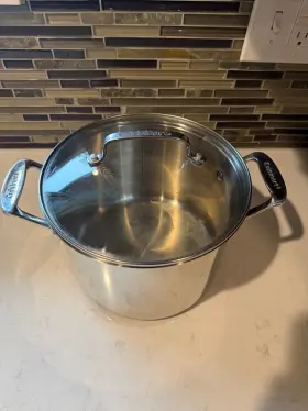 7766-22pp Cuisinart Stainless Steel Induction Ready 6.0 Quart /5.7l #7766-22pp V#1755ot 0422