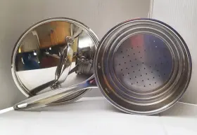 2qt-3qt-4 Cuisinart 8116-20 Chef S 8 Inch Stainless Universal Steamer And Cover Fits Quart