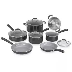 54c-11bk Cuisinart 81533118 11pc Aluminum Cookware Set Ceramica Xt Non-stick