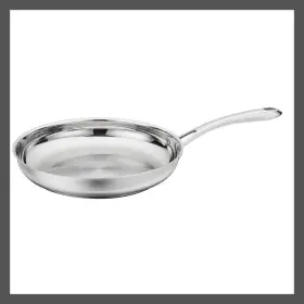 86015842 Cuisinart Stainless Steel Skillet 500 Degree F 3.2 Quart 12 Inch Classic 8322-30