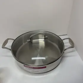 Cuisinart 8755-30bo-1 Stainless Steel 5.5 Quart Saut Pan With 2 Handles And Cover Model