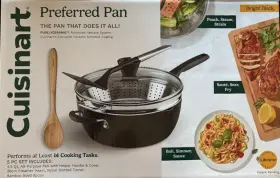 878837 Cuisinart Preferred Pan 5-pc - Includes All Purpose Steamer Insert And More