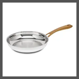 88223276 Cuisinart Stainless Steel Skillet 500f 1.9 Quart Matte White 10 Inch Gold Cookware