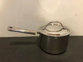 917-14 Cuisinart Covered Saucepan 1.5 Quart #917-14 Stainless Steel Pot With Lid