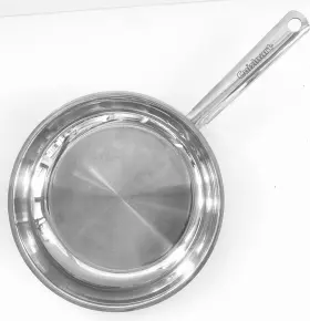 922-24 Cuisinart Skillet Saut Pan 9 1/2 Model 18/10 Stainless Vgc