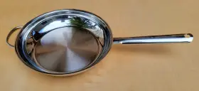 922-26h Cuisinart 10 1/4 Inch Saute Frying Pan Skillet Stainless Steel Copper