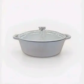 Ci770-33swm Cuisinart Oval Casserole 7 Quart - Matte Snow White