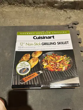 Cnw-200 Cuisinart New Gourmet Outdoor Grilling 12 Inch Non-stick Skillet