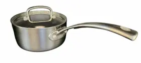 Fct19-18 Cuisinart 2 Quart Sauce Pan And Lid Induction Stainless Steel Made In France