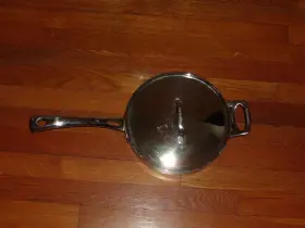 Fct330-24h Cuisinart Fct33-24h 3.0 Quart Tri-ply Stainless Saute Pan And Lid Made In France