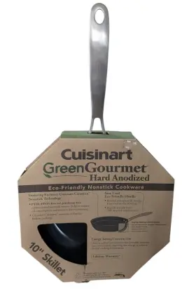 Gg22-30 Cuisinart Gg2230 Greengourmet Cookware Non-stick 12 Inch Open Skillet New