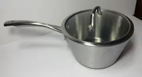 Mcc193-20 Cuisinart Multiclad Triple Ply Stainless 3-quart Saucepan With Cover