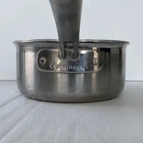 Mcp19-16n Cuisinart 1.5 Quart Saucepan No Lid Stainless Steel #mcp19-16n Induction Ready
