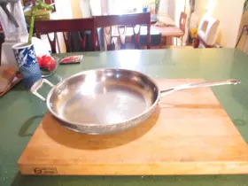 Mcu22-30h Cuisinart 12 Inch Stainless Professional Skillet Frying Pan Model Anodized
