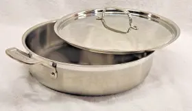 Mpc55-30n Cuisinart Multiclad Pro Triple Ply Stainless Steel 5.5- Quart Casserole Pan