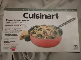Pct35-20 Cuisinart Copper Classic Saucier Pan - 2 Qt