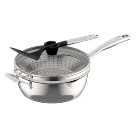 Pps4-26 Cuisinart New 4-piece 4.5 Quart All Purpose Preferred Pan Stainless Steel
