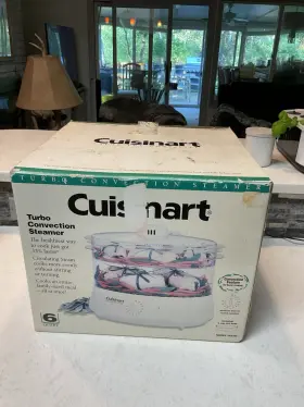 Tcs-60 Cuisinart Turbo Convection Steamer 6 Quart Steam Vegetable Rice Cooker