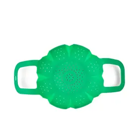 Cuisipro 065506920047 Silicone Vegetable Steamer 16 X 9 3in Green