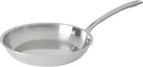 4013-2010t Culinary 3-ply Stainless Steel Fry Pan 10 Inch Silver