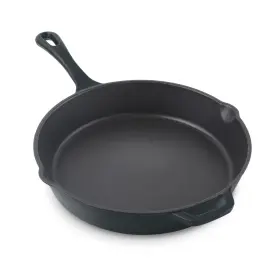 B0bs4fkfv9 Dash Zakarian 11 Inch Nonstick Cast Iron Skillet With Pour Spouts For Searing Baking
