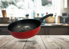 58249 Dbm Imports In Korea Nonstick 3d Diamond Coating Wok Cookware 9-1/2 24cm
