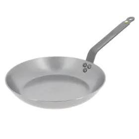 De Buyer 011245610203 Mineral B Carbon Steel Fry Pan - 8 Inch Ideal For Searing Sauteing And Reheating