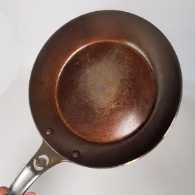 5680.20 De Buyer Used Mineral B Pro Carbon Steel Fry Pan - 9.5 Inch