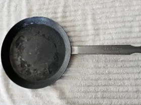 530324 Debuyer De Buyer Made In France Non-stick Blue Carbon Steel Crepe Frying Pan 9.5 Inch