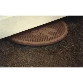 Decovent 852393003089 Brown Vent Replacement Lid Beauty Trim Uv Resistant Decorative
