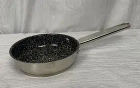K2370902814 Deen Brothers Fry Pan 5.5-inch Diameter Stainless Steel