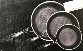 Kdst004 Deluxe 5pc. Hybrid Nonstick Frying Pan Cookware Set New Open Box