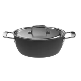 1026913 Demeyere Black 5 Stainless Steel With Ceramic Exterior Coating 3.5- Quart Dutch