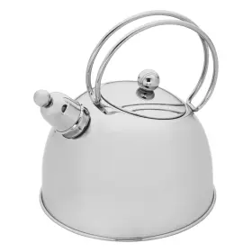 45501 Demeyere Resto 2.5- Quart Stainless Steel Whistling Tea Kettle