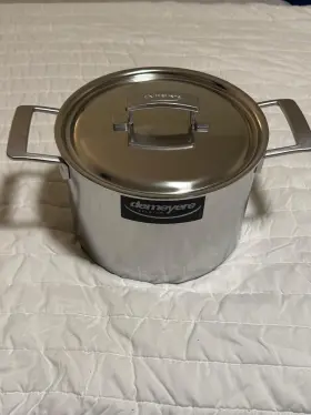 Essential5 Demeyere Essential 5 Atlantis-ply 8.5 Quart Stainless Steel Stock Pot With Lid
