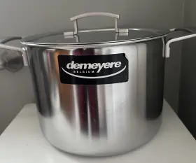 Industry5 Demeyere Stainless Steel Stockpot With Lid 8.5 Qt. New