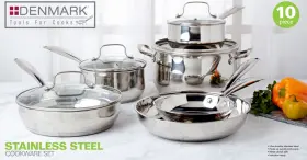 Ttu-v3891-ec Denmark 10pc Stainless Steel Cookware Set