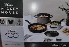 18100 Disney 100 4-piece Limited Edition Nonstick Cookware Set