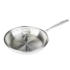 Dr.hows 786899863260 Essential Tri-ply Stainless Steel Wok Pan Kitchen Woks And Stir-fry